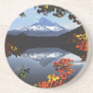 Dessous De Verre En Grès États-Unis, Oregon, Forêt nationale du mont Hood.