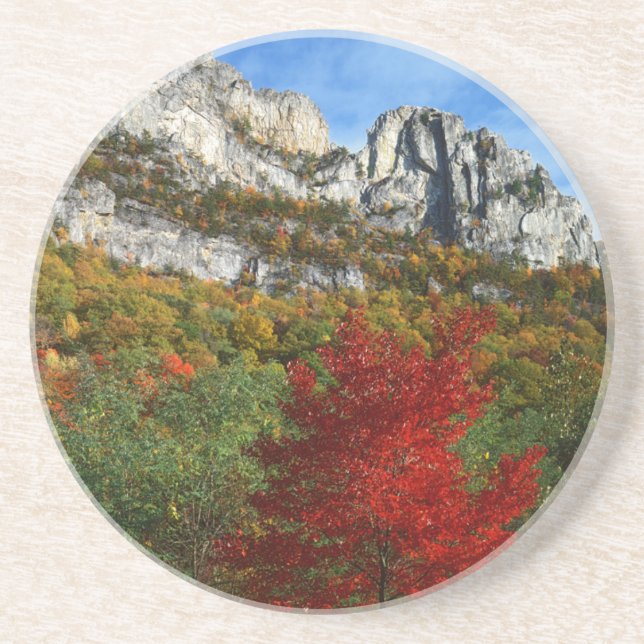 Dessous De Verre En Grès États-Unis, Virginie-Occidentale, Spruce Knob-Sene (Devant)