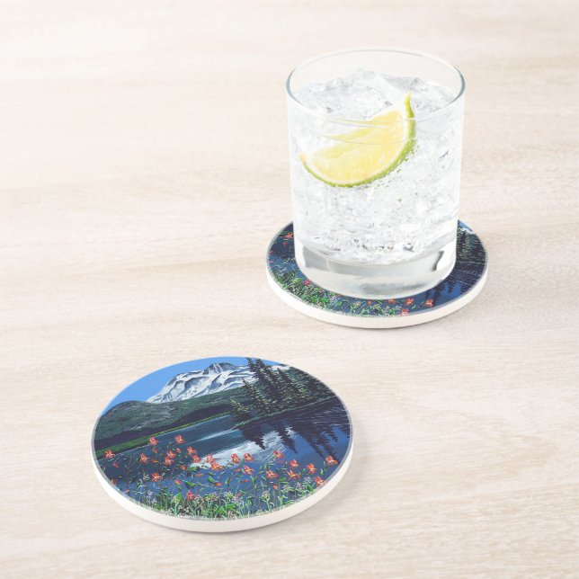 Dessous De Verre En Grès Étincelles (Côté)