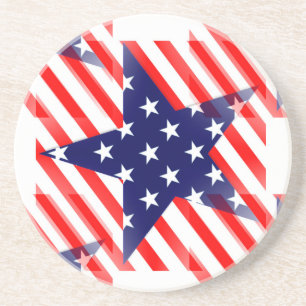 Dessous De Verre En Grès étoile usa