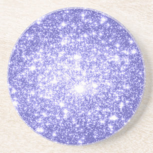 Dessous De Verre En Grès Étoiles de lavande