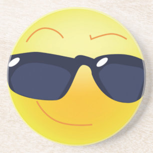 DESSOUS DE VERRE EN GRÈS FACE COOL