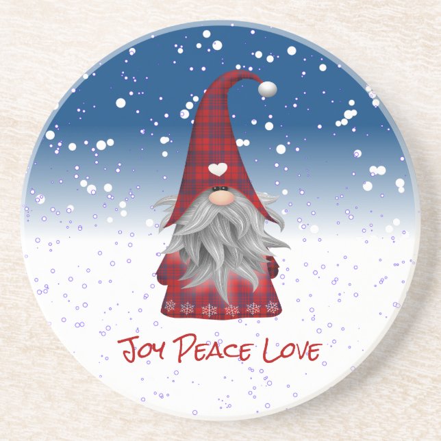 Dessous De Verre En Grès Fairy Gnome (Devant)