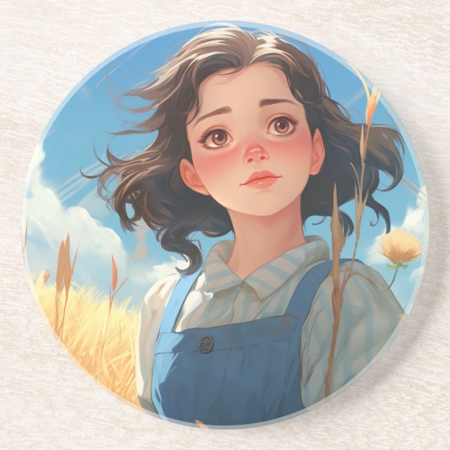 Dessous De Verre En Grès Fairy Tale (Devant)