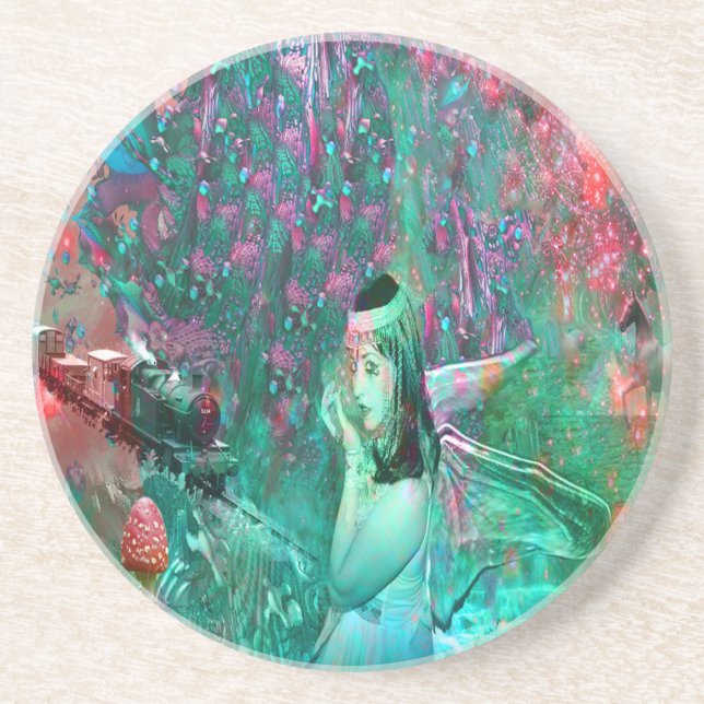 Dessous De Verre En Grès Fairy Tale (Devant)