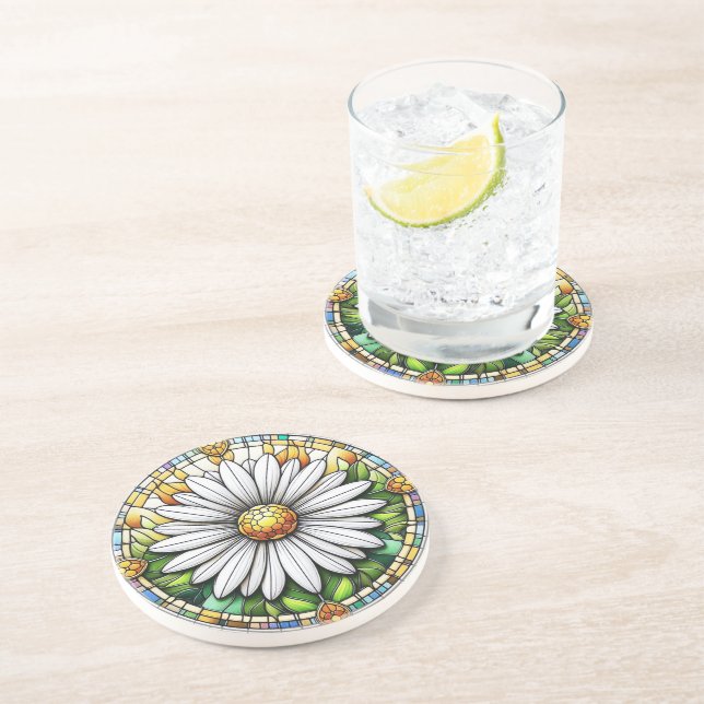 Dessous De Verre En Grès Faisée en verre tendu (Côté)