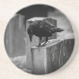 Dessous De Verre En Grès Falln Cemetery Crow