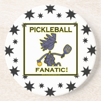Dessous De Verre En Grès Fanatique de Pickleball
