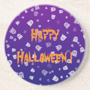 Dessous De Verre En Grès Fantômes d'Halloween