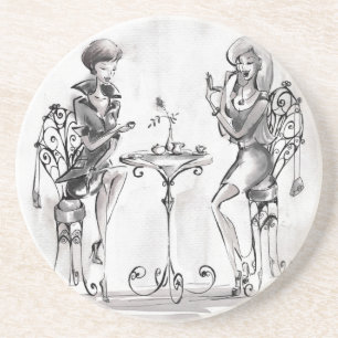 Dessous De Verre En Grès Femmes