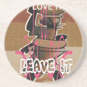 Dessous De Verre En Grès Femmes et enfants La vie n'est pas juste ; habitue