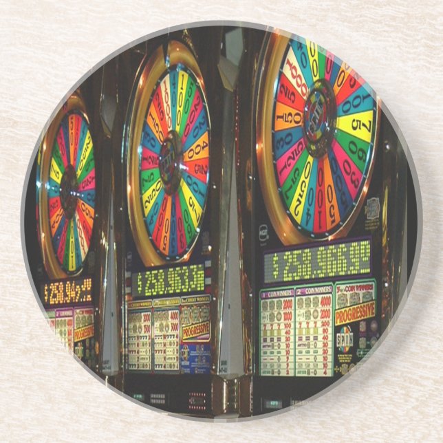 Dessous De Verre En Grès Fentes Las Vegas (Devant)