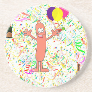 Dessous De Verre En Grès fête de saucisse