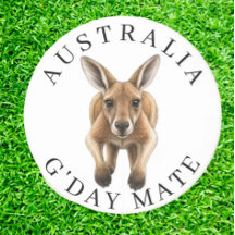 Fête sur le thème de la faune Kangaroo Aussie