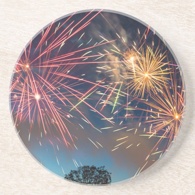 Dessous De Verre En Grès Fêtons (Devant)