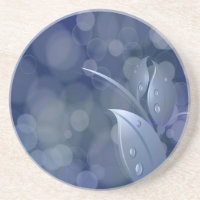 Feuille de Blue Bokeh