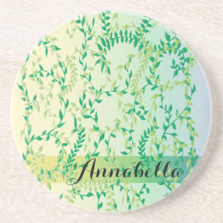 Dessous De Verre En Grès Feuilles dansants