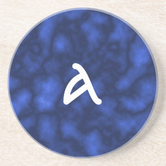 Dessous De Verre En Grès Flamme bleue