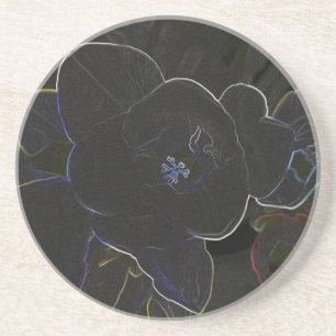 Dessous De Verre En Grès fleur de la frénésie