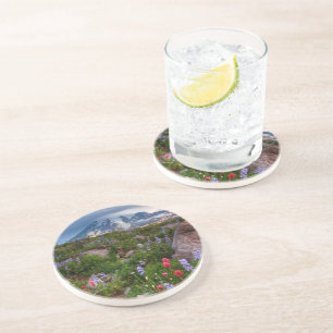 Dessous De Verre En Grès Fleurs sauvages
