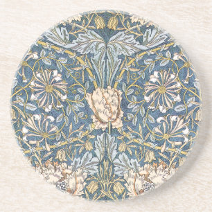Dessous De Verre En Grès Floral bleu de William Morris