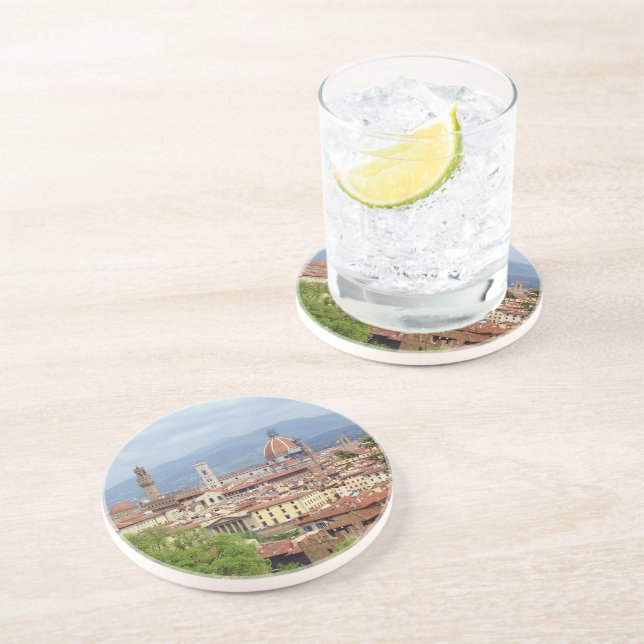 Dessous De Verre En Grès Florence (Côté)