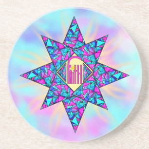 Dessous De Verre En Grès Foi ~ Étoile