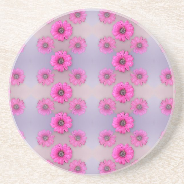 Dessous De Verre En Grès Folle de Daisy (Devant)