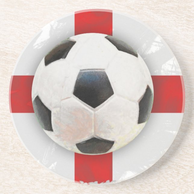 Dessous De Verre En Grès Football anglais (Devant)