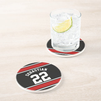 Dessous De Verre En Grès Football Jersey Novelty Nom personnalisé