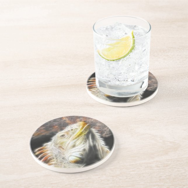 Dessous De Verre En Grès Fracguane (Côté)