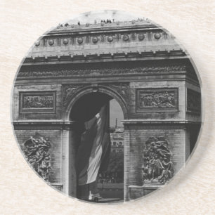 Dessous De Verre En Grès France Paris Arc de triomphe Place Etoile 1970