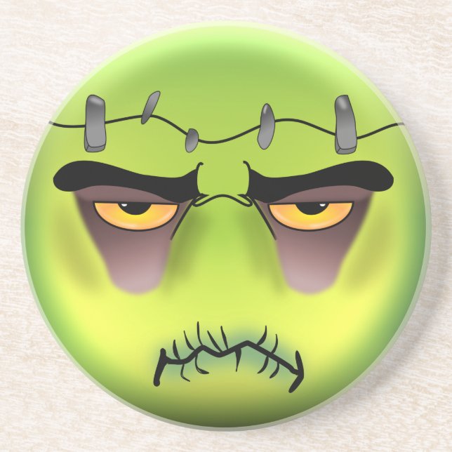Dessous De Verre En Grès Frankenmoji (Devant)