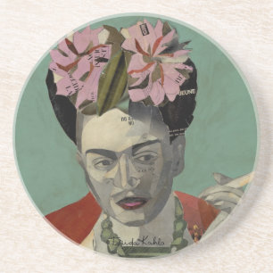 Dessous De Verre En Grès Frida Kahlo par Garcia Villegas