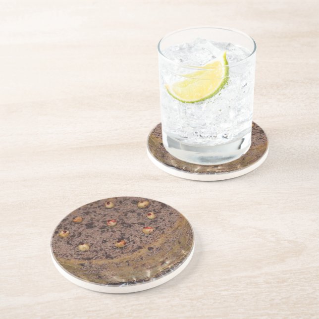 Dessous De Verre En Grès gâteau à la carotte (Côté)