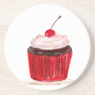 Dessous De Verre En Grès Gâteau food art
