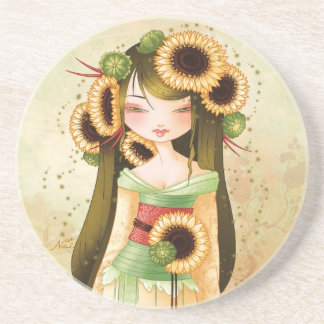 Dessous De Verre En Grès Geisha Trounesol