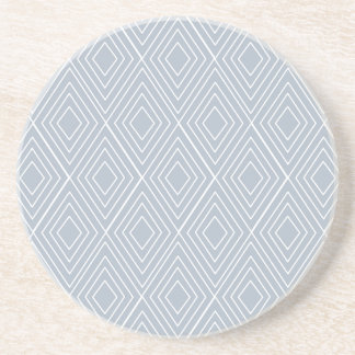 Dessous De Verre En Grès Geometric Diamond Weave coaster