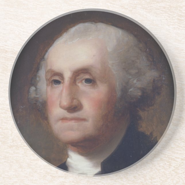 Dessous De Verre En Grès George Washington - Thomas Sulley (1820) (Devant)