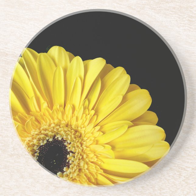 Dessous De Verre En Grès Gerbera Flower (Devant)