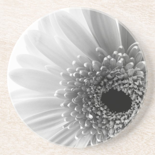 Dessous De Verre En Grès Gerbera marguerite (Devant)