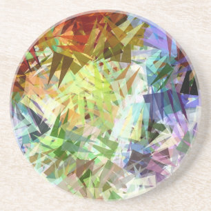 DESSOUS DE VERRE EN GRÈS GLACE