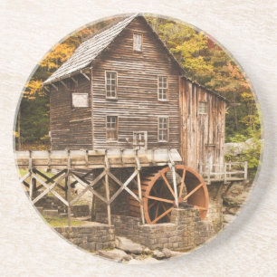 Dessous De Verre En Grès Glade Creek Grist Mill, Parc d'État de Babcock, 2