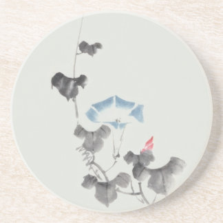 Dessous De Verre En Grès Gloire du matin Hokusai Art japonais