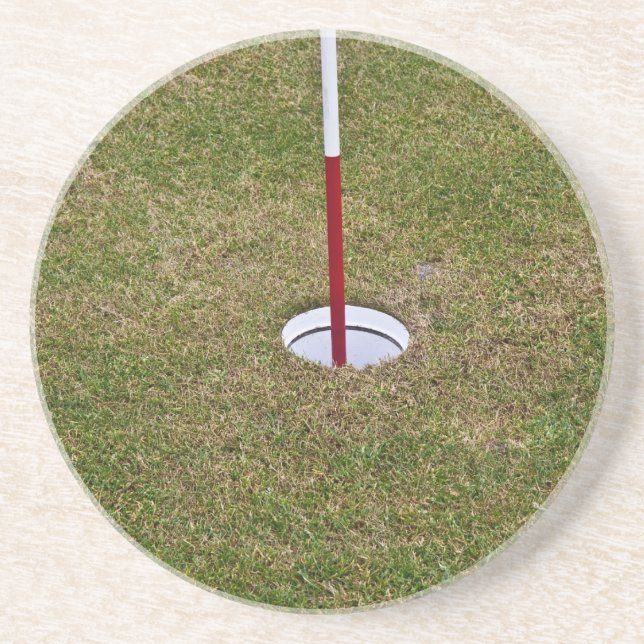 Dessous De Verre En Grès Golf (Devant)