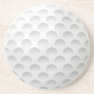Dessous De Verre En Grès Golf Ball Dimple Design