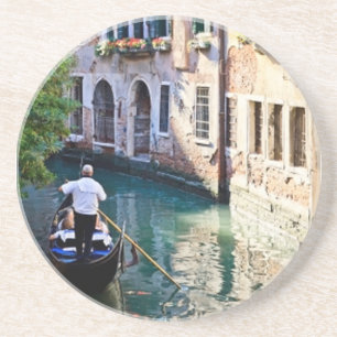 Dessous De Verre En Grès Gondola à Venise Italie