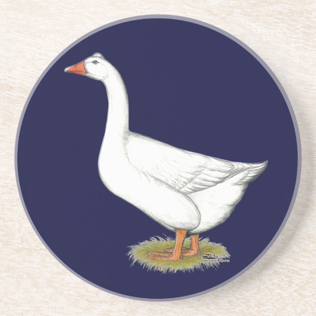 Dessous De Verre En Grès Goose Roman Tufted (Devant)