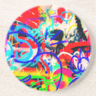 Dessous De Verre En Grès Graffiti fou