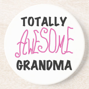Dessous De Verre En Grès Grand-maman totalement impressionnante - T-shirts
